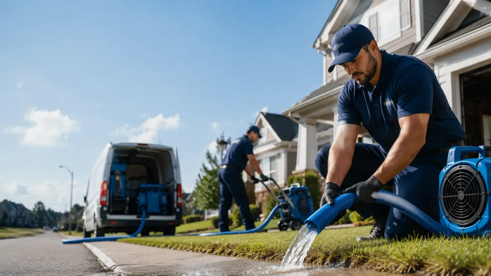 Flood Damage Restoration in Home, KS